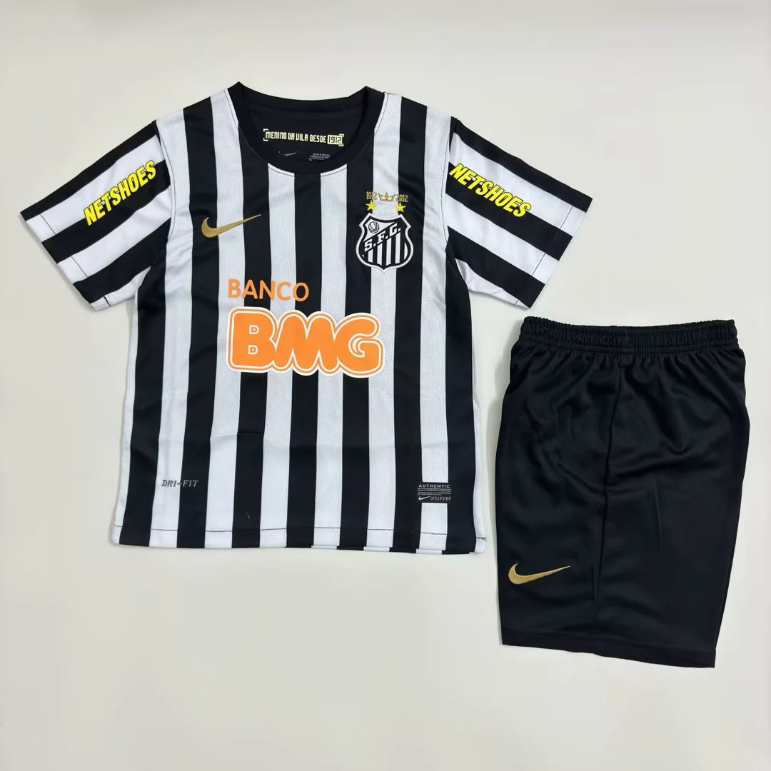 2013 Santos away kids kit Retro 2013 桑托斯 客场 儿童套装