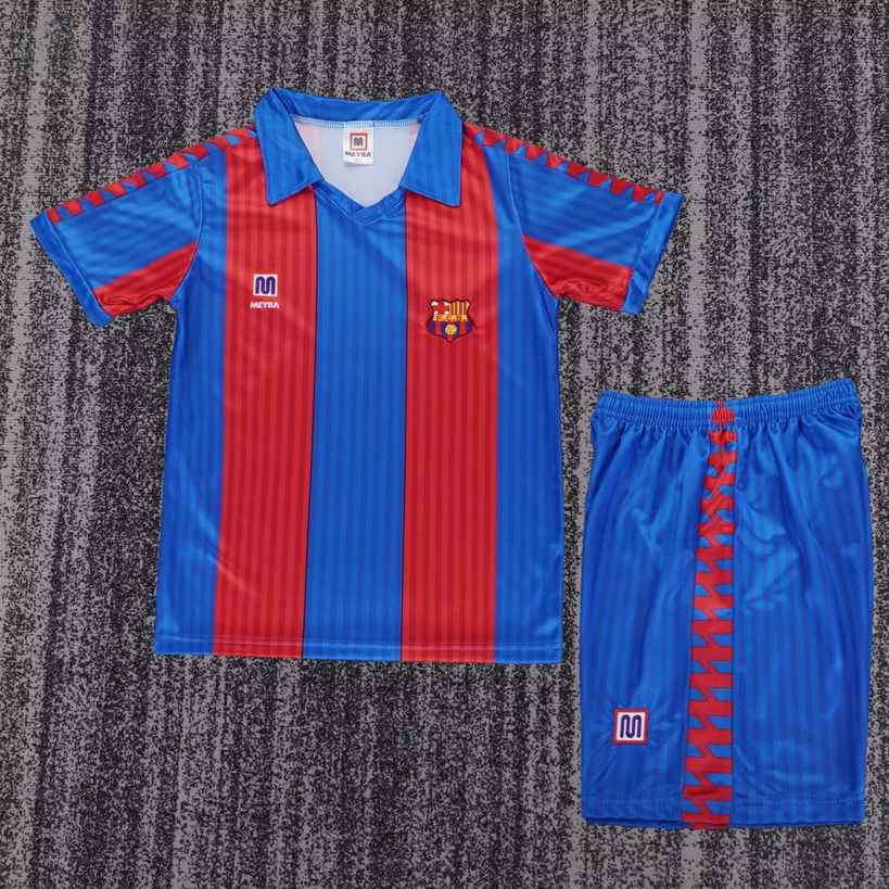 89 92 Barcelona Home Children's Retro Set 89 92 巴萨 主场 孩子 复古套装