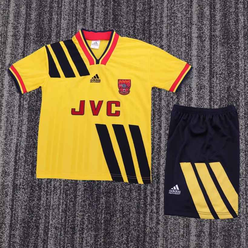 93 94 Arsenal away children's retro kit 93 94 阿森纳 客场 孩子 复古套件