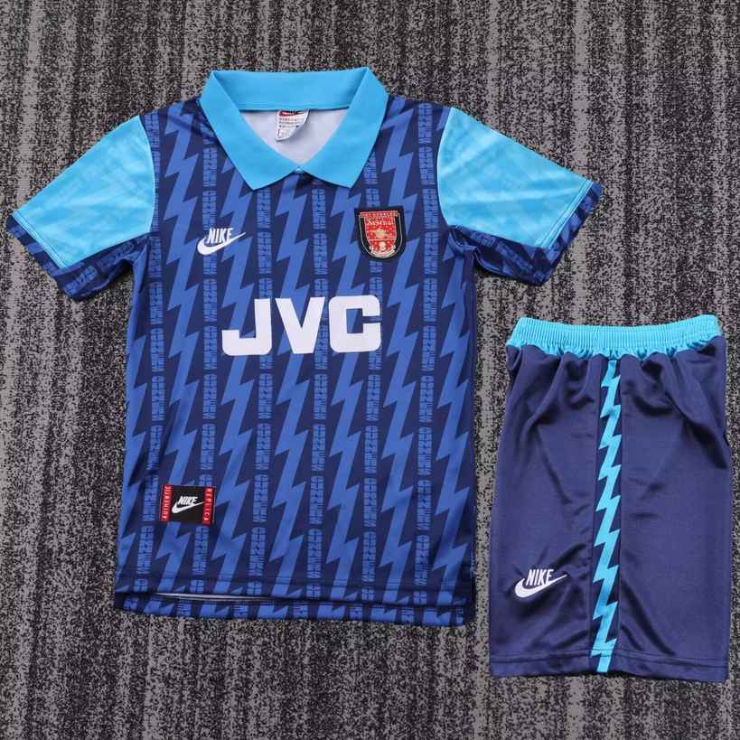 94 95 Arsenal away retro Children's set 94 95 阿森纳 客场 复古 孩子套装