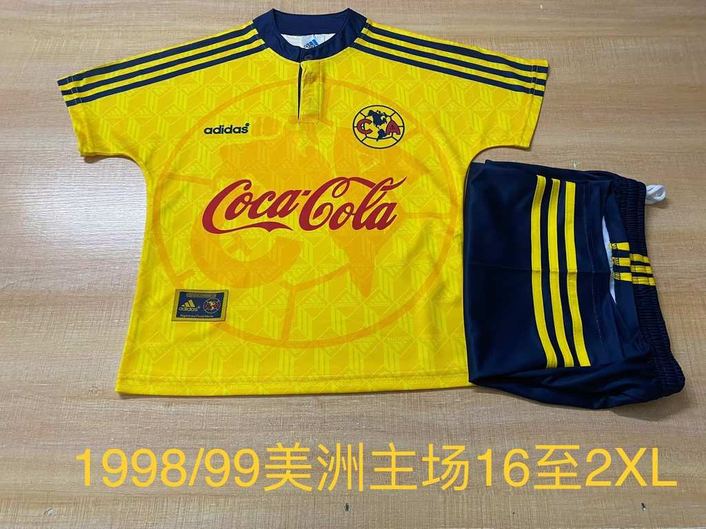 98 99 Americas Home Retro Kids set 98 99 美洲 主场 复古 孩子套装