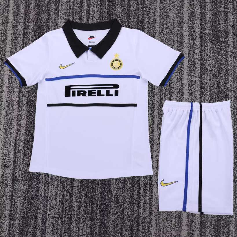 98 99 Inter Milan away Children's Retro set 98 99 国米 客场 孩子 复古套装