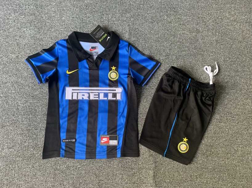 98 Inter home kids kit Retro 98 国米 主场 儿童套装