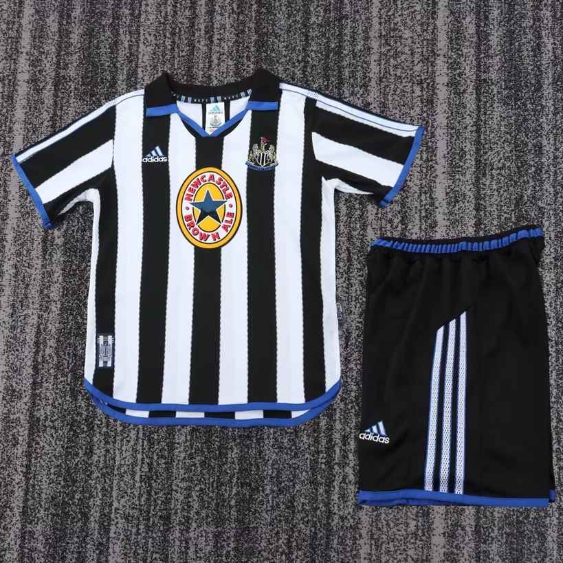 99 00 Newcastle Home Children's Retro Set 99 00 纽卡斯尔 主场 孩子 复古套装_221324133