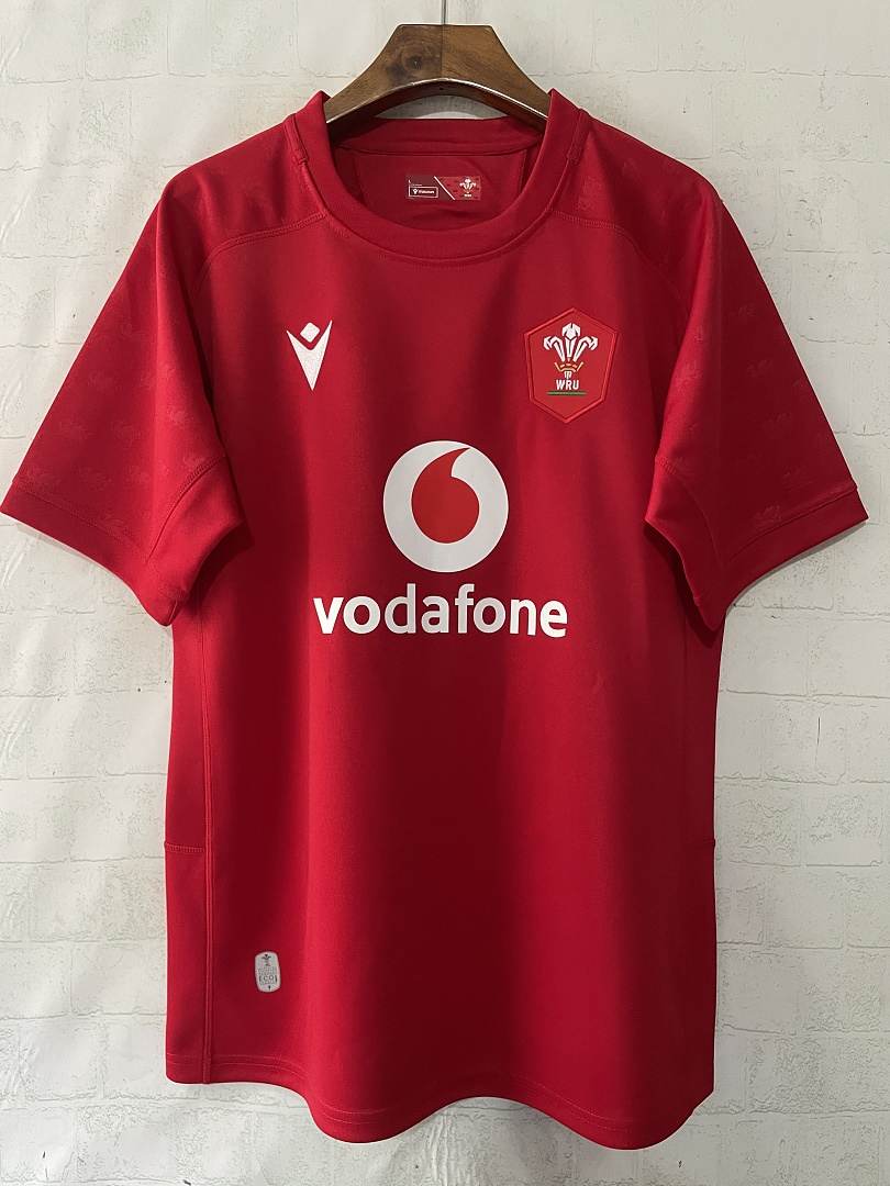 Maillot de rugby Pays de Galles — 2026/27 · Domicile · tailles S–5XL