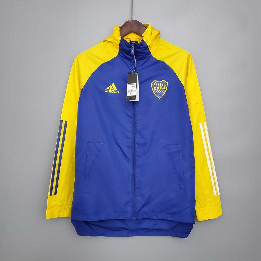 Coupe-vent 20-21 Boca Juniors bleu et jaune
