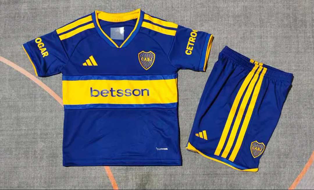 Ensemble de football enfant Boca Juniors — 2026/27 · Domicile · tailles 16–28