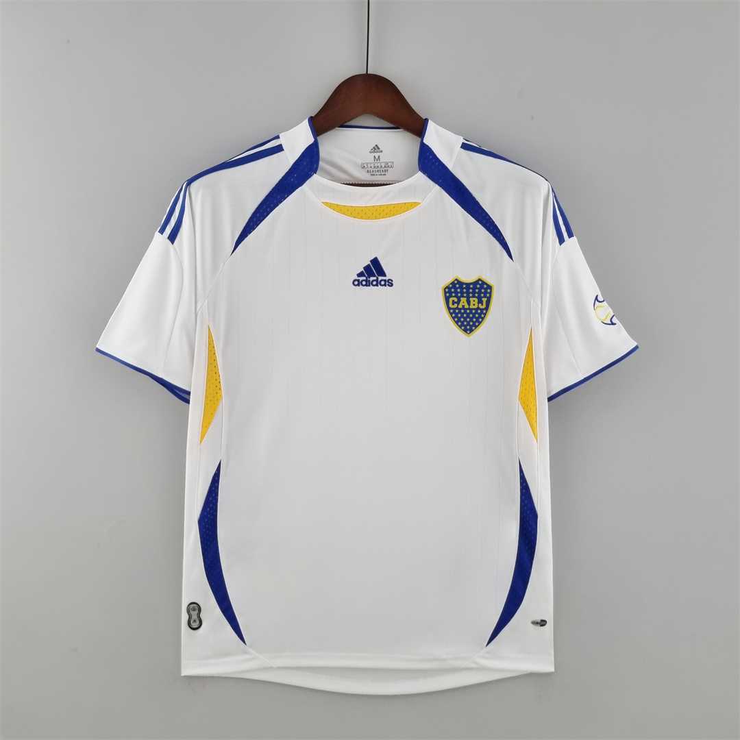 22-23 Boca Juniors white Pre-Game Uniform
