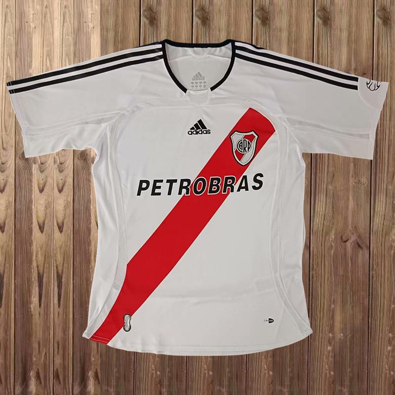 06-07 River Plate home retro jersey