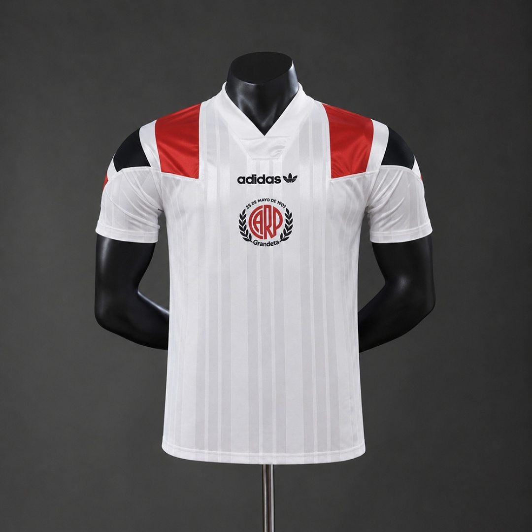 2026/27 River Plate White EQT Player Version Retro Soccer Jersey S-3XL