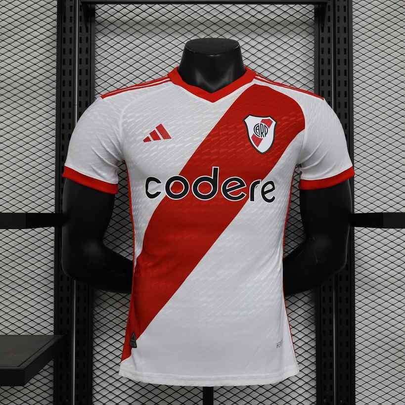 23-24 River home white player version jersey