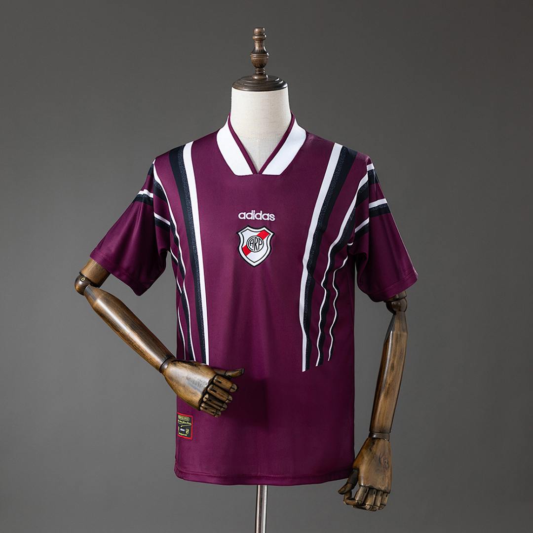 Maillot de football River Plate 96/98 — Troisième maillot · Rétro · tailles S–XXL