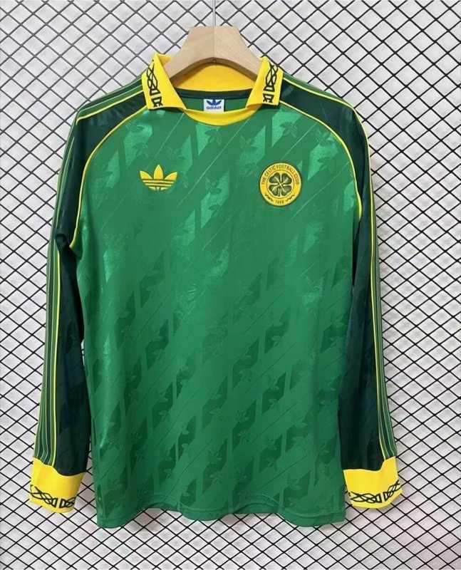 24-25 Celtic Retro green long sleeve jersey