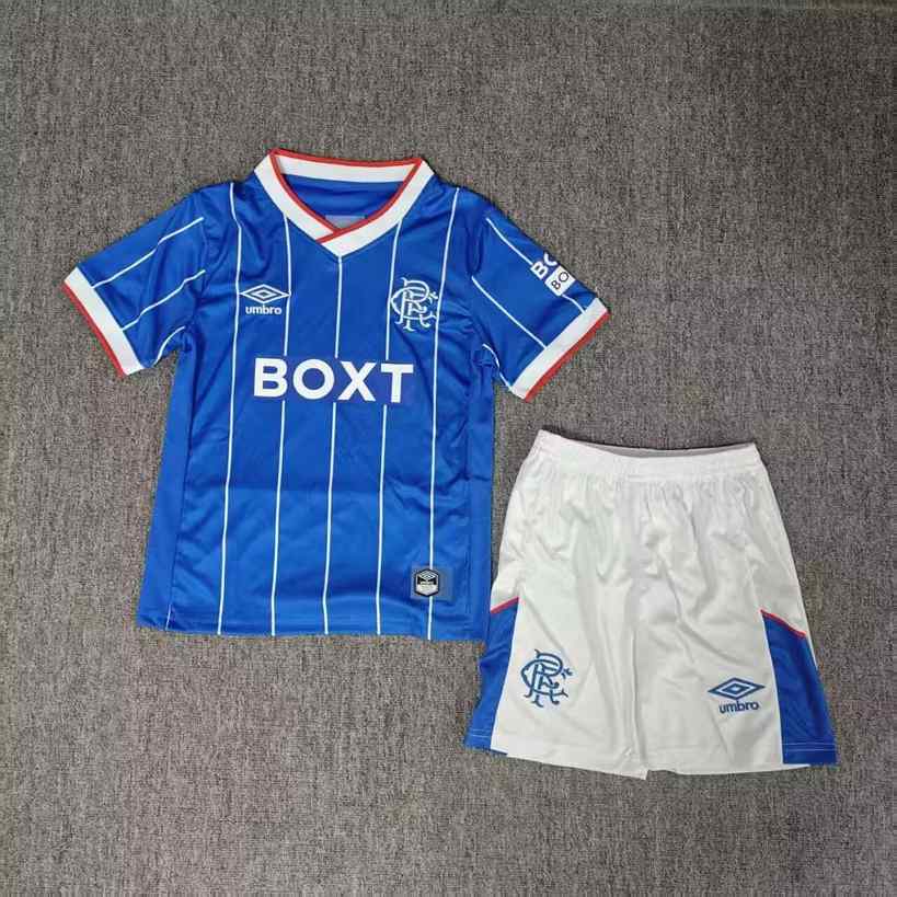 2026/27 Rangers Home Kids Kit Size 16-28