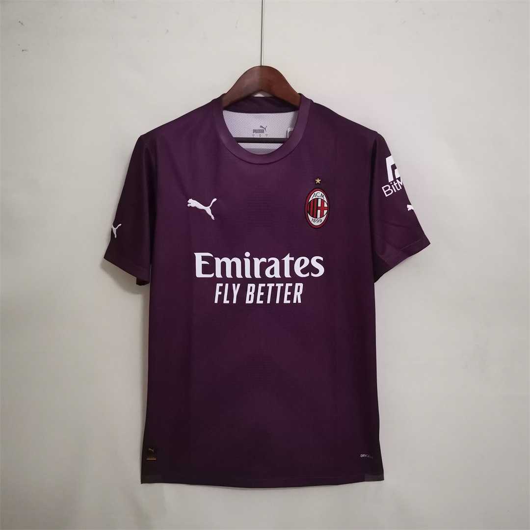 22-23 ACM dark red goalkeeper