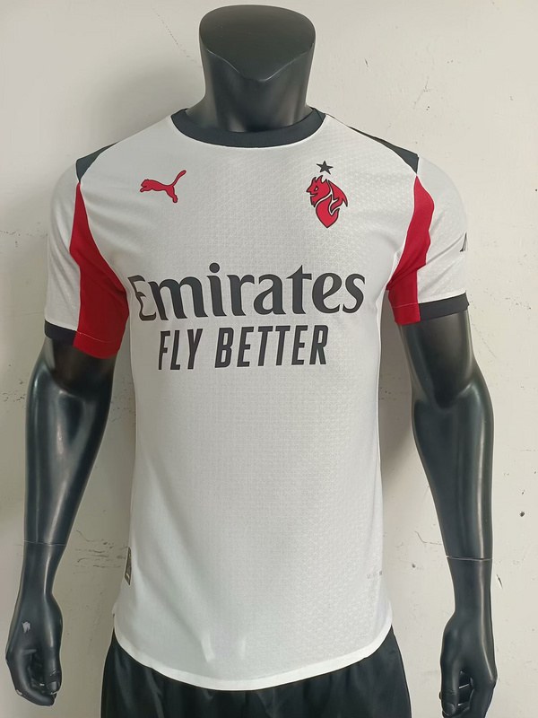 Maillot de football 25-26 ACM blanc — Version joueur