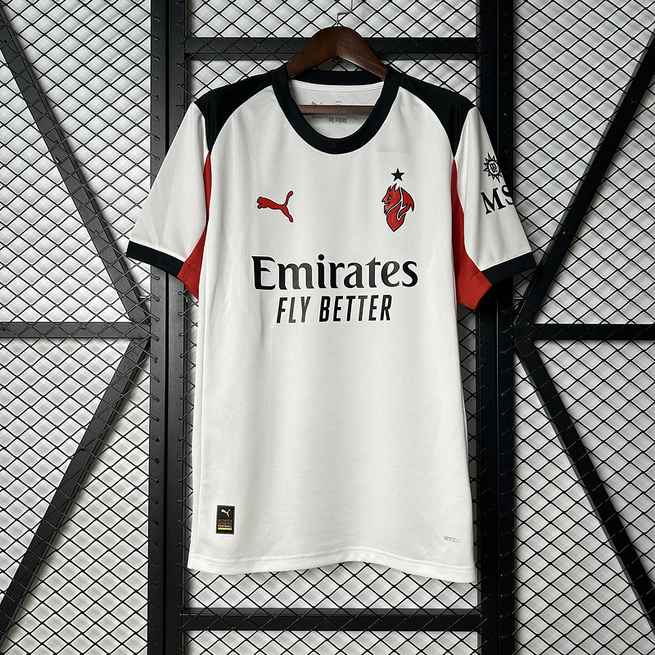 25-26 ACM white soccer jersey