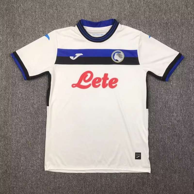 Maillot de football 24-25 Atalanta blanc — Extérieur