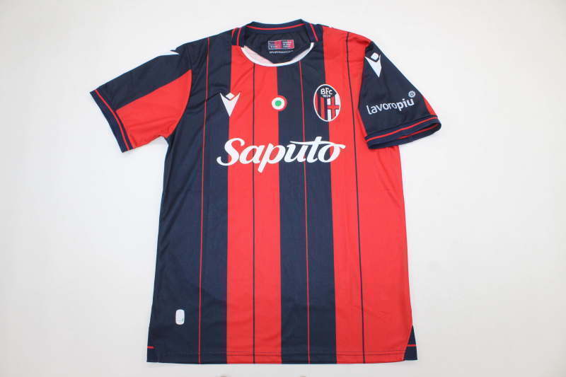 Maillot de football Bologna — 2025/26 · Domicile · tailles S–XXL