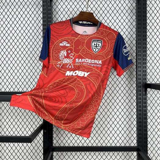 24-25 Cagliari Calcio Year of the Snake Limited Edition Jersey