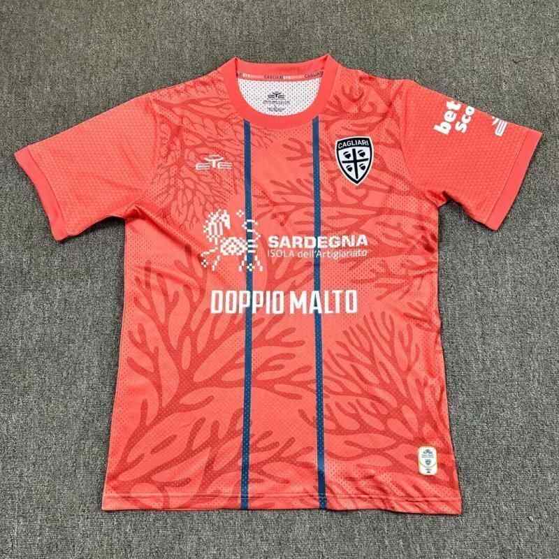 Maillot de football Cagliari quatrième tenue — 2025/26 · Extérieur · tailles S–2XL