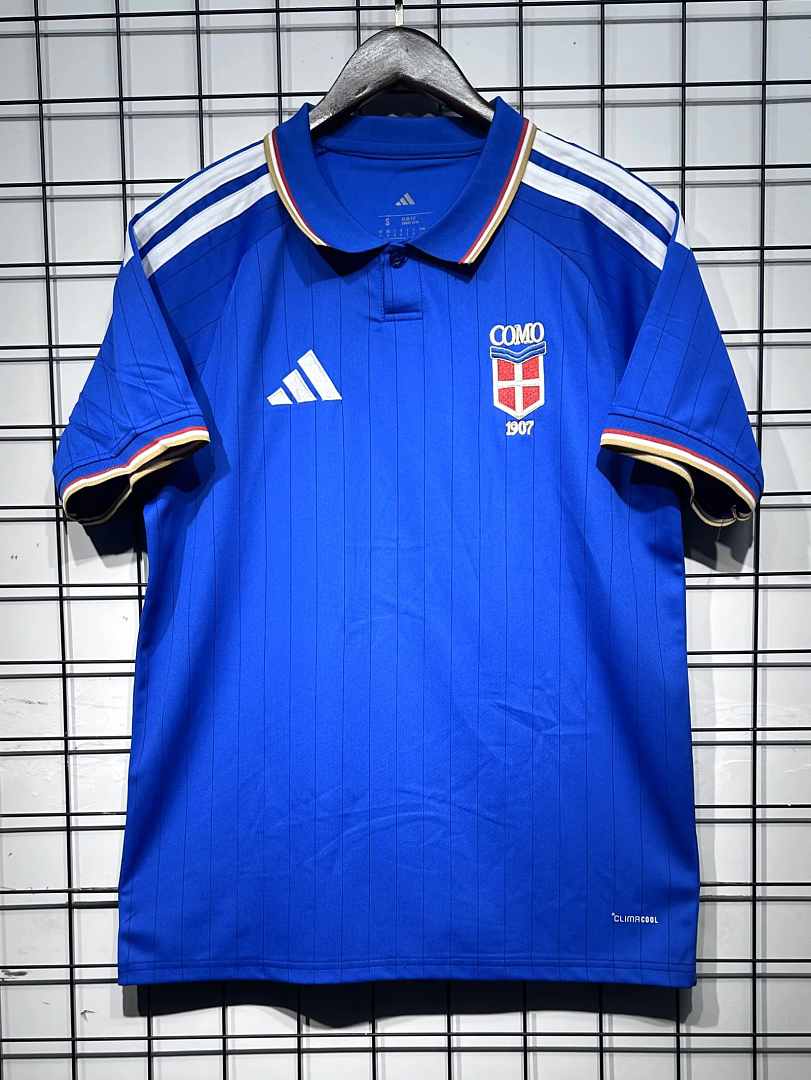 Maillot de football Como 1907 — 2026/27 · Domicile · tailles S–4XL