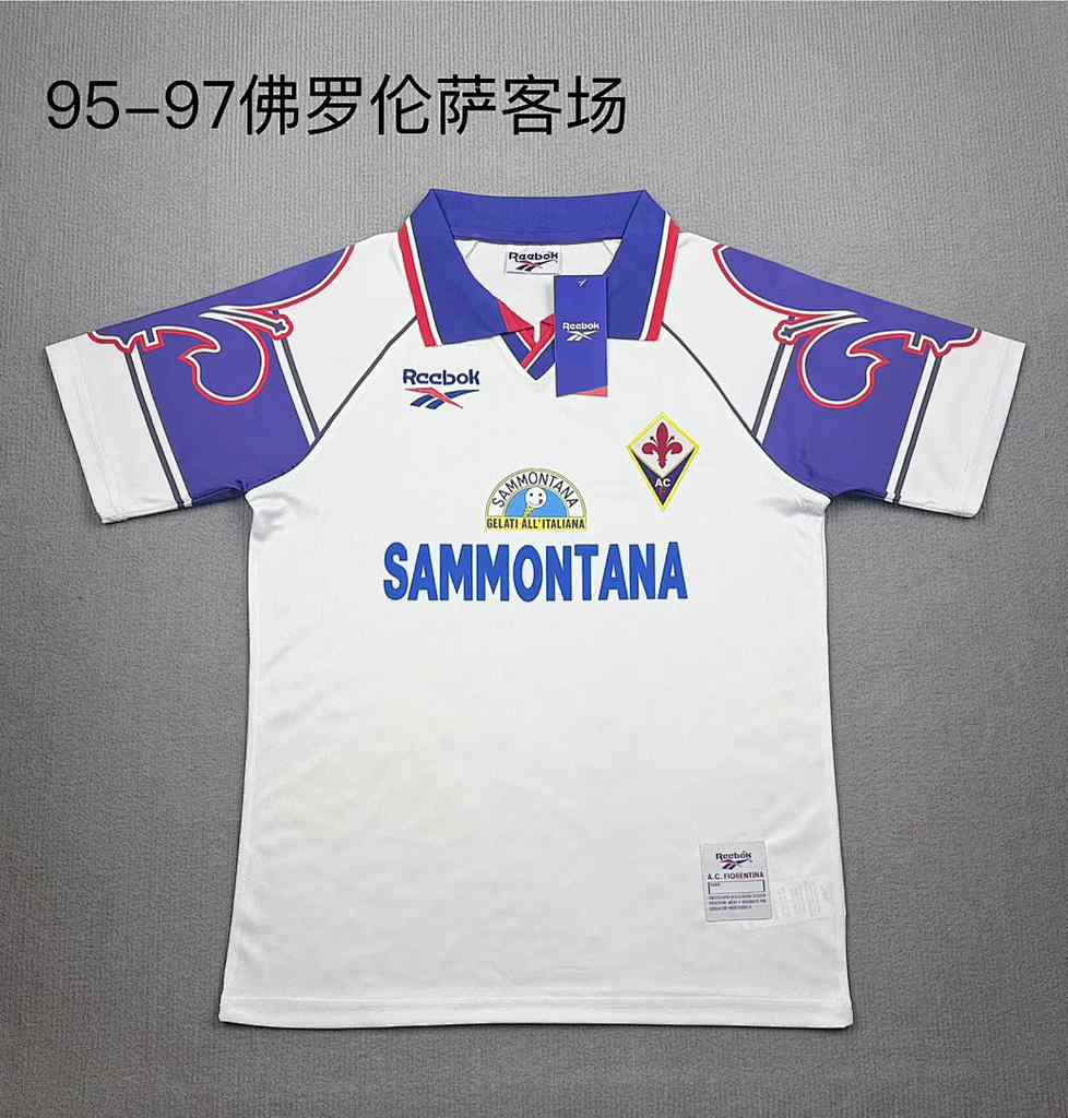 Retro Fiorentina Florence 1995/97 away size S-2XL