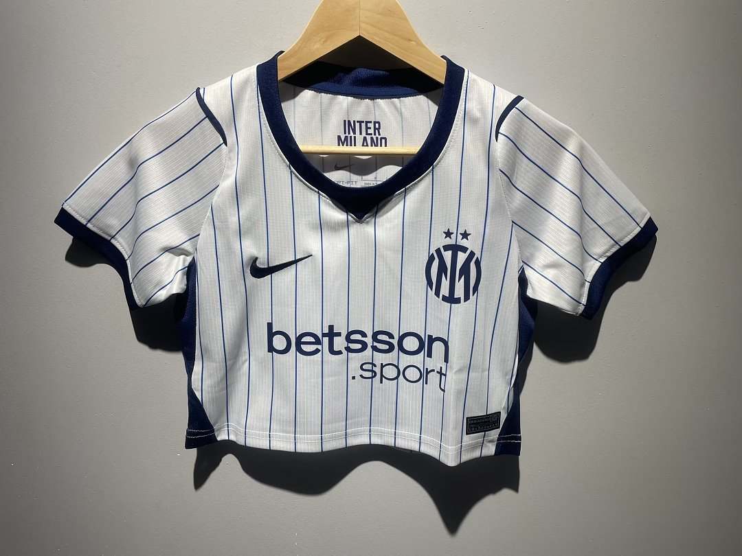 Maillot de football femme Inter Milan haut court — 2026/27 · Extérieur · tailles S–2XL
