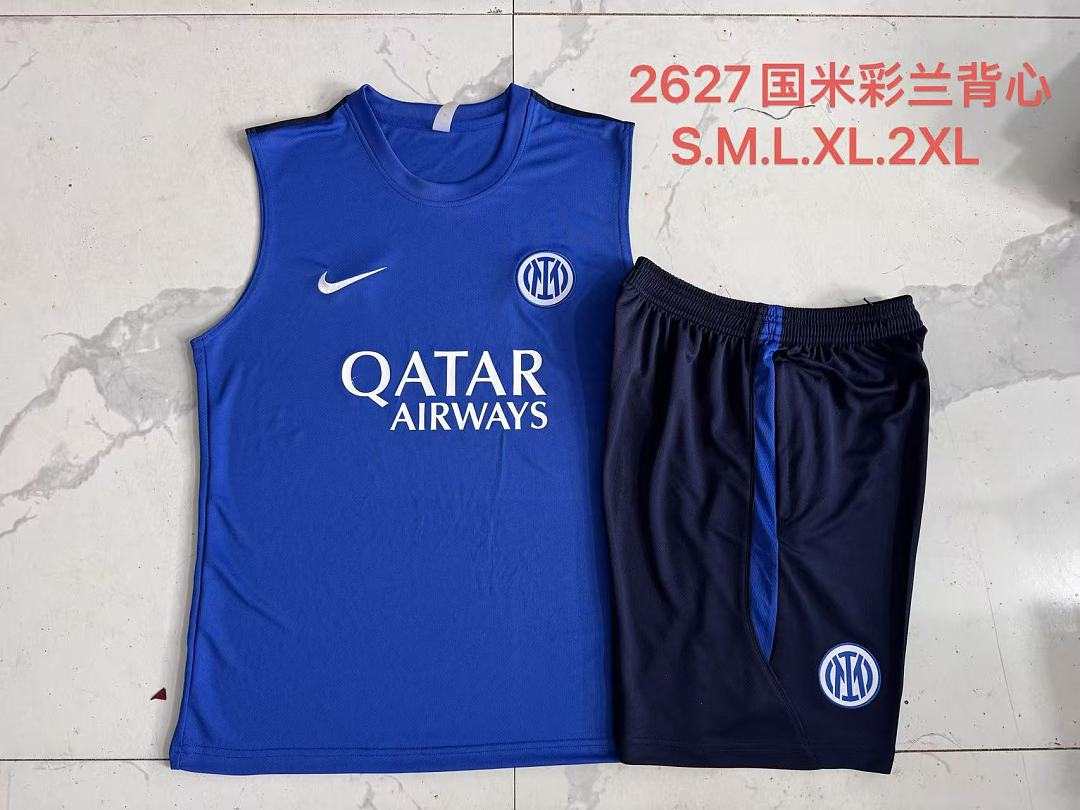 2026/27 Inter Milan Home Vest Suit Size S-2XL