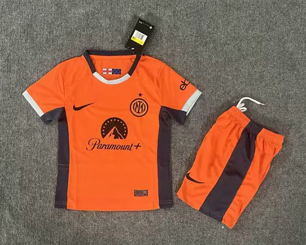 Ensemble de football enfant 23-24 INT — Troisième maillot · tailles 16–28