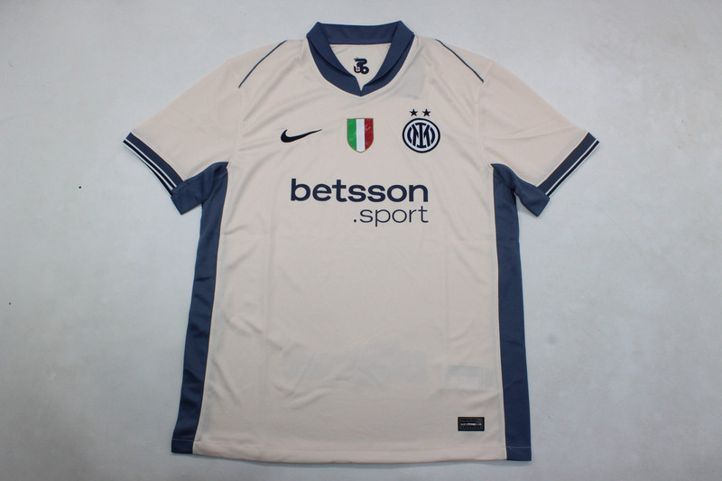 24-25 INT Away white soccer jersey