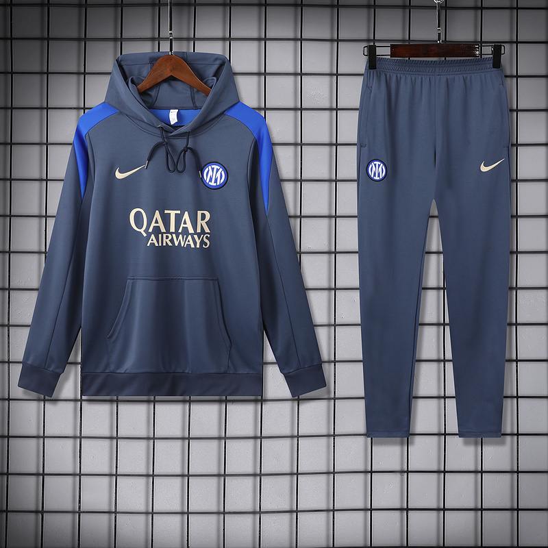 24-25 INT gray hoodie suit
