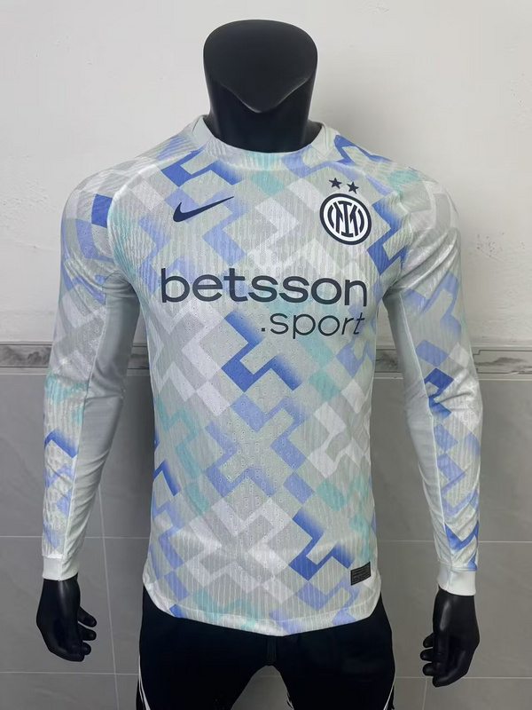 Maillot de football 25-26 INT joueur verson — Extérieur · Version joueur · Manches longues