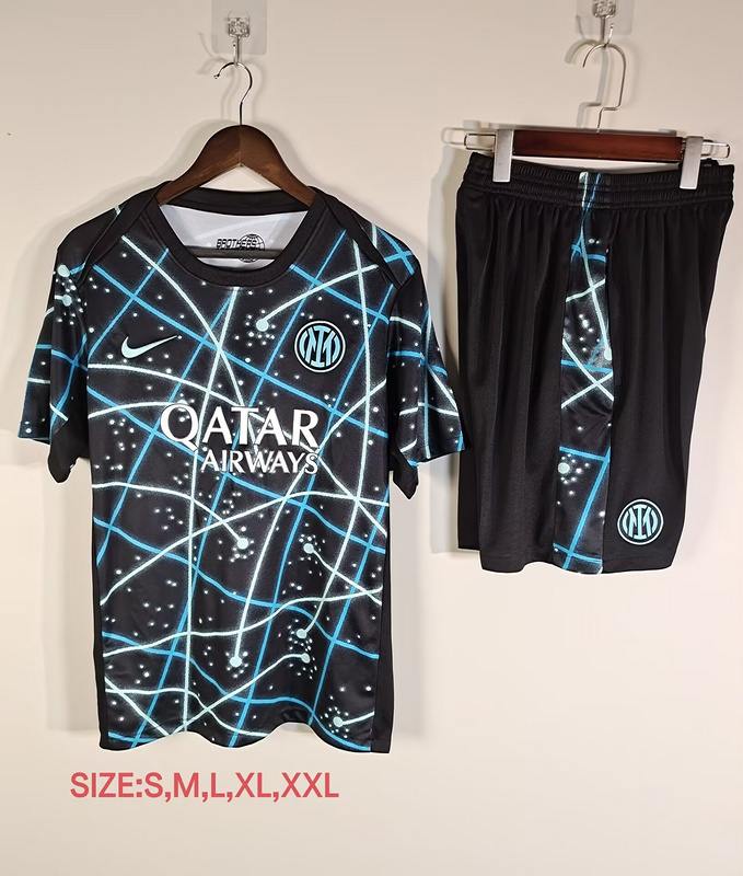 Survêtement 25-26 INT noir et bleu