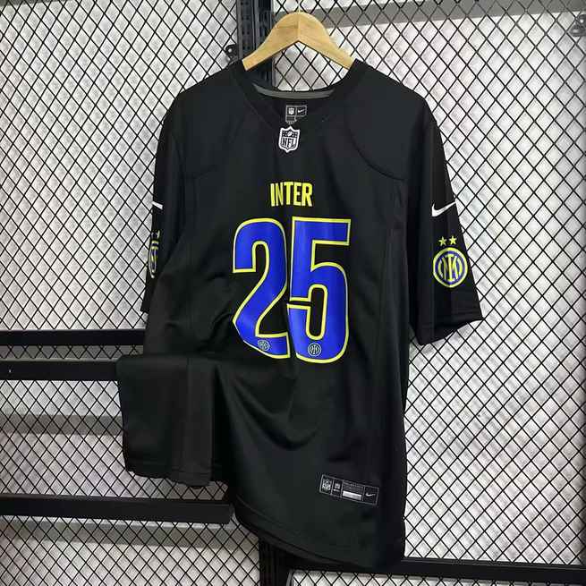 25-26 Inter 25 X NFL jersey size S-2XL