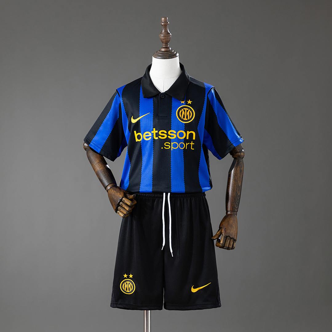Inter Milan 26/27 Home Kids Kit Jersey Size 16-28