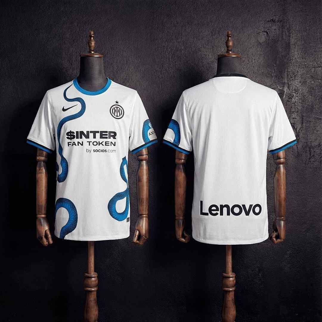 Maillot de football Inter Milan — 2021/22 · Extérieur · Rétro · tailles S–XXL
