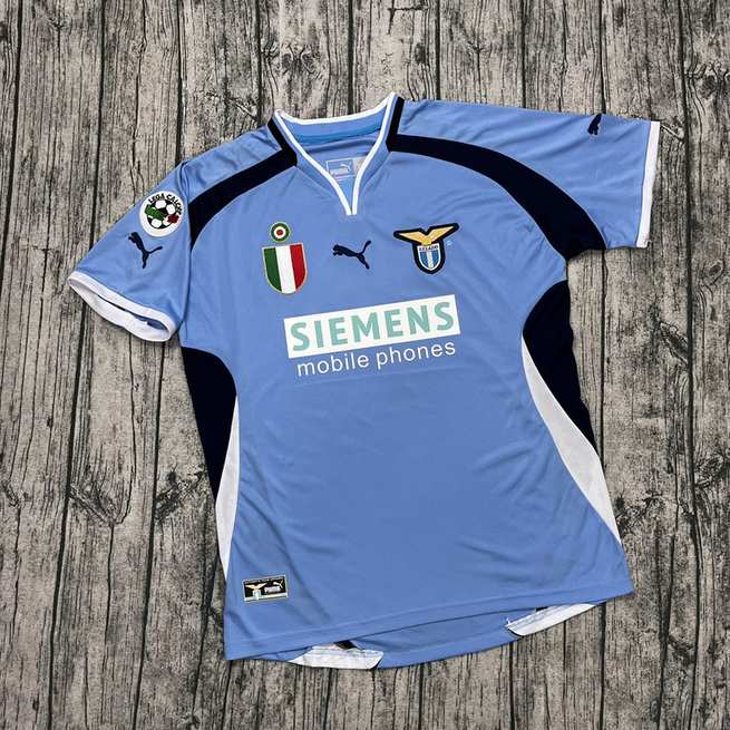 01-02 Lazio home retro jersey