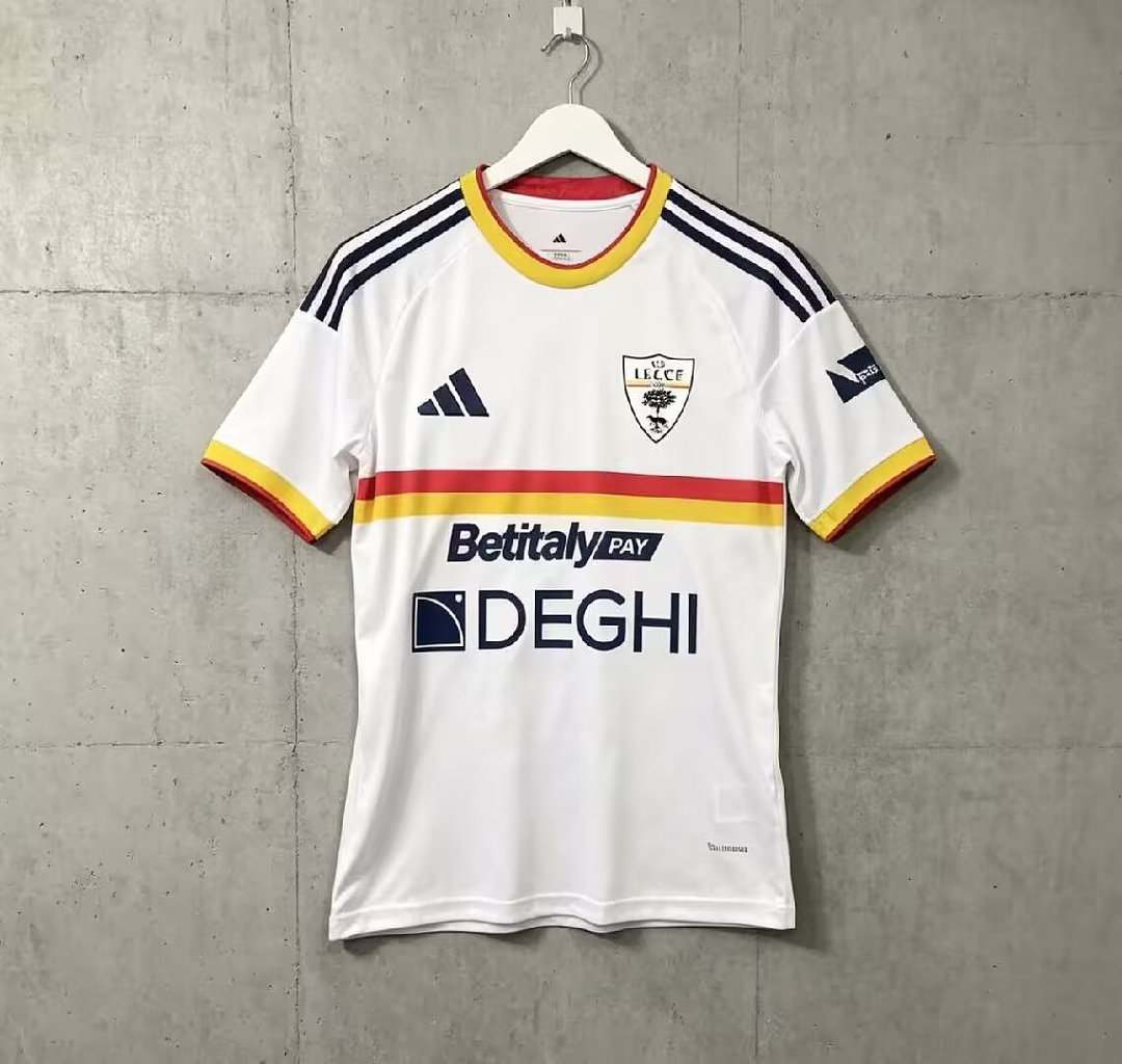 Maillot de football Lecce — 2026/27 · Extérieur · tailles S–3XL
