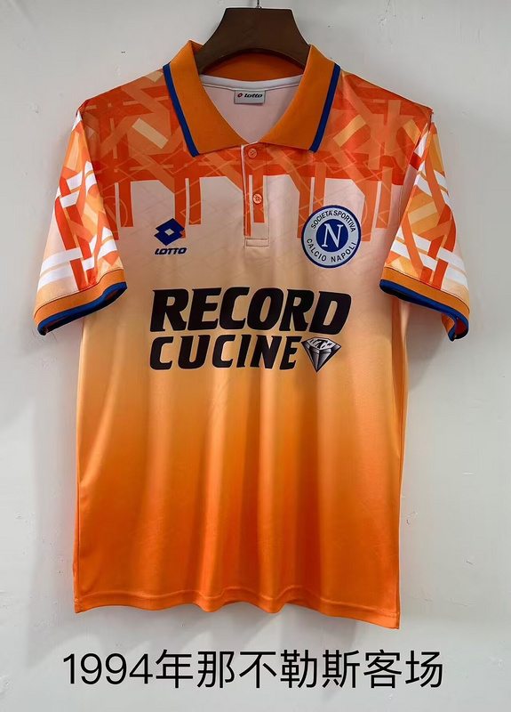 1994 Napoli away retro jersey