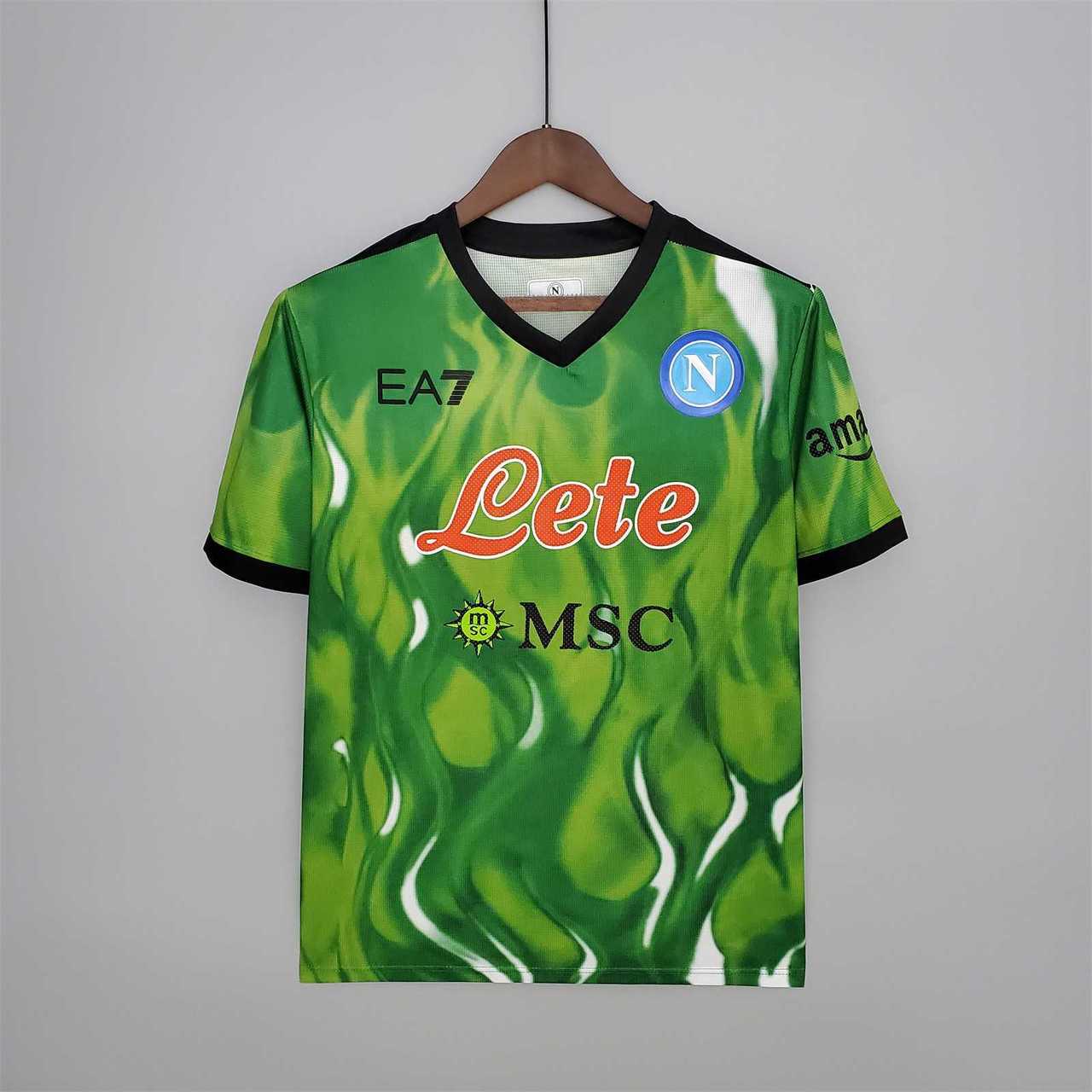 21-22 Napoli halloween edition goalkeeper green