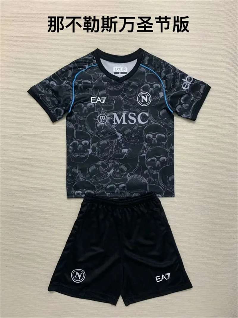 Ensemble de football enfant 23-24 Napoli halloween édition