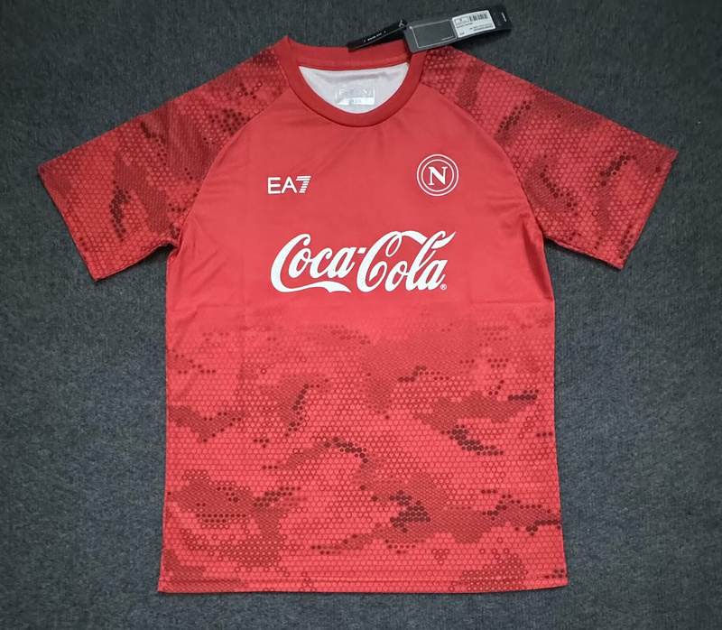 24-25 Napoli Red Training Jersey