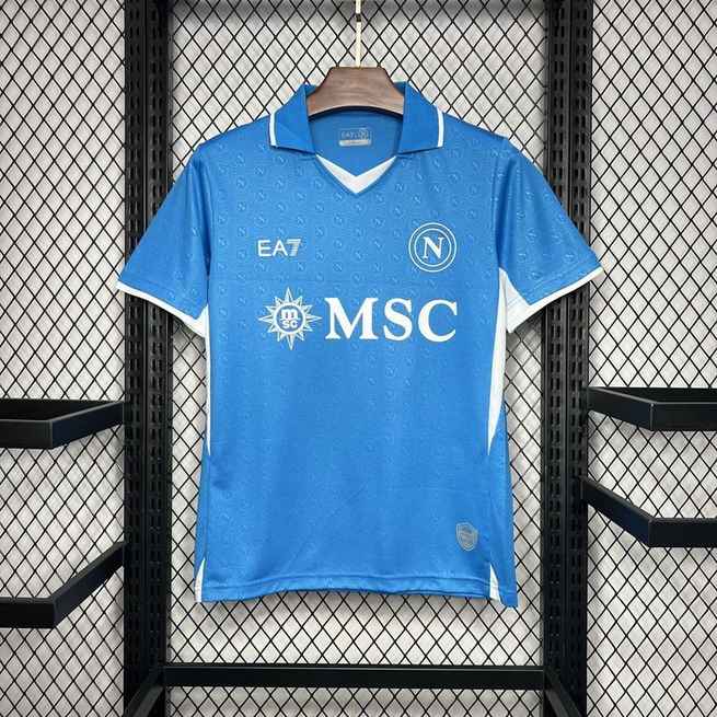 24-25 Napoli home soccer jersey