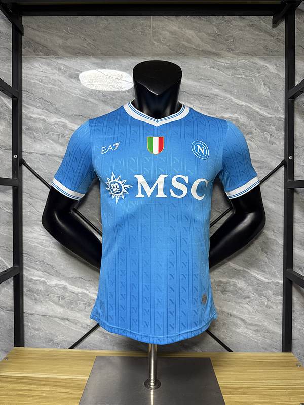 Maillot de football 25-26 Napoli — Domicile · Version joueur