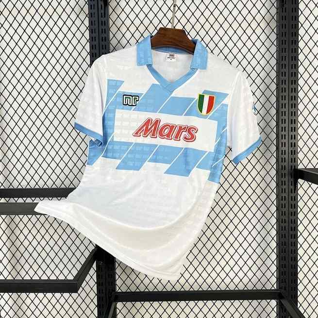 Maillot de football Napoli — 1990/91 · Extérieur · Rétro