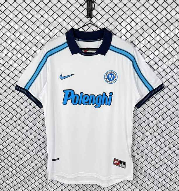 Maillot de football Napoli — 1998-99 · Extérieur · Rétro · tailles S–2XL