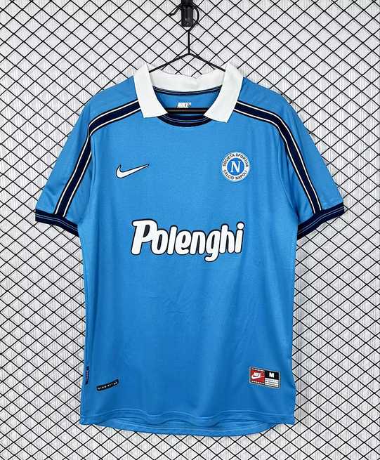 Maillot de football Napoli — 1998-99 · Domicile · Rétro · tailles S–2XL