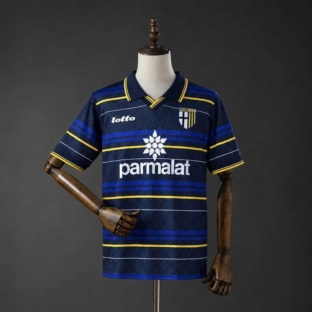 1998/99 Parma Calcio Second Away Retro Soccer Jersey S-XXL