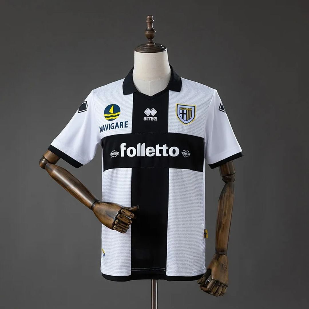 2012/13 Parma Home Retro Soccer Jersey S-XXL